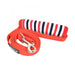 SEAMAN DOG LEAD - RED / NAVY