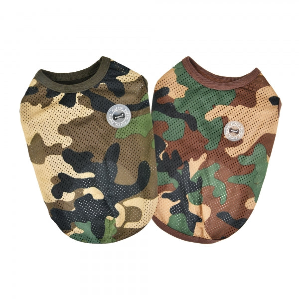 INFANTRY DOG SHIRT - CAMO / BROWN CAMO