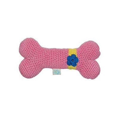 COTTON FLOWER BONE DOG TOY, Toys - Bones Bizzness