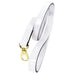 HAMILTON COLLECTION DOG LEAD IN WHITE PATENT, Leash - Bones Bizzness