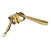 ATHENA VANILLA & GOLD DOG LEAD, Leash - Bones Bizzness