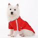 POCKET PACKAWAY DOG RAINCOAT V2 (PINK/ORANGE/RED), Raincoat - Bones Bizzness