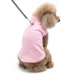 ESSENTIAL FLEECE DOG COAT VEST - PINK, Sweaters - Bones Bizzness