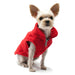 ESSENTIAL FLEECE DOG COAT VEST - RED, Sweaters - Bones Bizzness