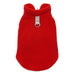 ESSENTIAL FLEECE DOG COAT VEST - RED, Sweaters - Bones Bizzness