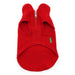 ESSENTIAL FLEECE DOG COAT VEST - RED, Sweaters - Bones Bizzness