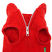 ESSENTIAL FLEECE DOG COAT VEST - RED