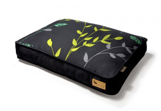 GREENERY DOG BED - SLATE GRAY/DARK GRAY, Beds - Bones Bizzness