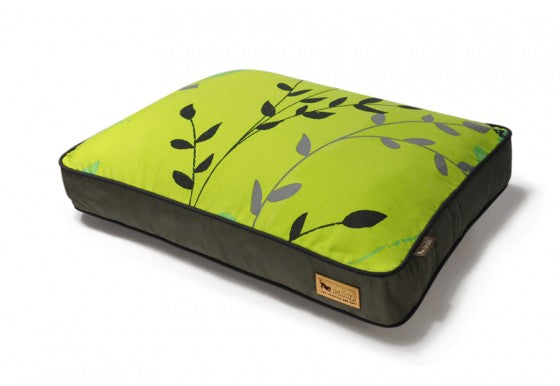 GREENERY DOG BED - PEAR/RIFLE GREEN, Beds - Bones Bizzness