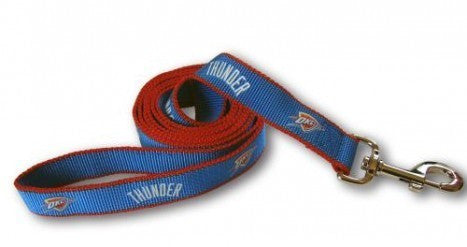 OKLAHOMA CITY THUNDER DOG LEASH – REFLECTIVE, NBA - Bones Bizzness