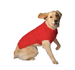 RED CABLE KNIT DOG SWEATER