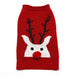 RED NOSE REINDEER DOG SWEATER, Sweaters - Bones Bizzness