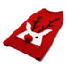 RED NOSE REINDEER DOG SWEATER, Sweaters - Bones Bizzness