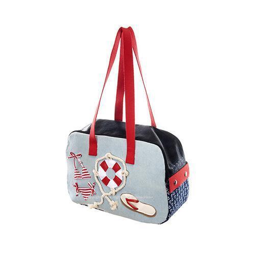 RED THONG SLIPPER DOG CARRIER