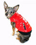 RED ELITE REFLECTIVE DOG COAT PUFFER, Coats - Bones Bizzness