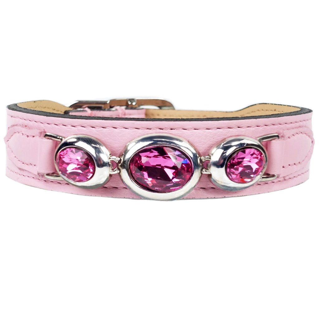 REGENCY SWEET PINK DOG COLLAR