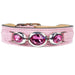 REGENCY SWEET PINK DOG COLLAR