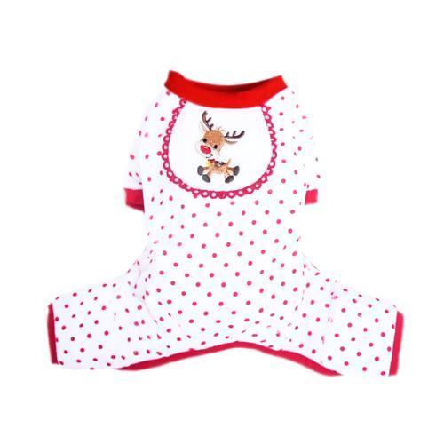 REINDEER DOG PAJAMAS