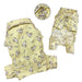 HOPPING BUNNY FLANNEL DOG PAJAMAS, PAJAMAS - Bones Bizzness