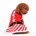 SANTA GIRL RED SWEATER DOG DRESS, Sweaters - Bones Bizzness