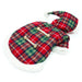 SANTA PLAID DOG COAT, Coats - Bones Bizzness