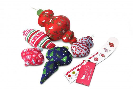 SANTA'S LITTLE SQUEAKERS PLUSH DOG TOY COLLECTION, Toys - Bones Bizzness