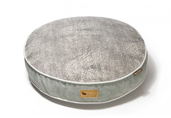 SAVANNAH DOG BED - ASH GRAY/COOL GRAY, Beds - Bones Bizzness
