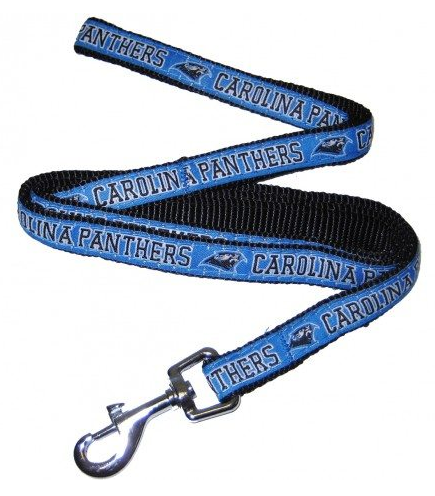 CAROLINA PANTHERS DOG LEASH – RIBBON, NFL Leashes - Bones Bizzness