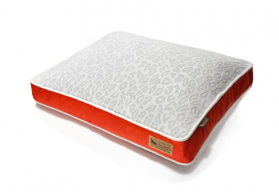 SERENGETI DOG BED - SPLASHED WHITE LUST, Beds - Bones Bizzness
