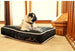 SFYLINE DOG BED - IVORY BLACK/TEA ROSE, Beds - Bones Bizzness