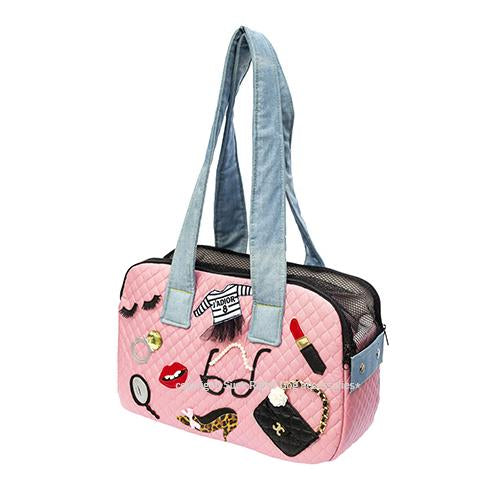 SHOPPING IN PARIS ZIPPER DOG CARRIER