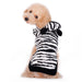 SILVERY ZEBRA DOG SWEATER, Sweaters - Bones Bizzness