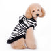 SILVERY ZEBRA DOG SWEATER, Sweaters - Bones Bizzness