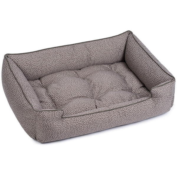 FLICKER HEATHER SLEEPER DOG BED, Beds - Bones Bizzness