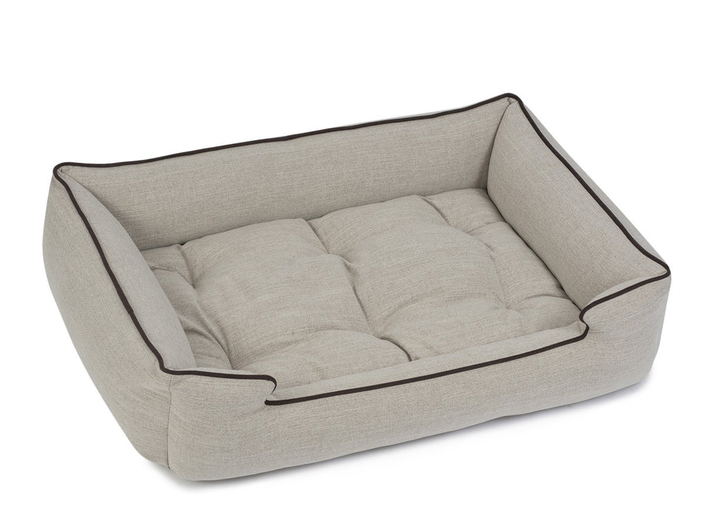 WINDSOR LINEN SLEEPER DOG BED, Beds - Bones Bizzness