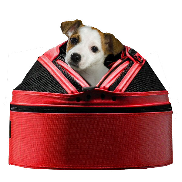 SLEEPYPOD ALL-IN-ONE PET BED - STRAWBERRY RED, Carriers - Bones Bizzness