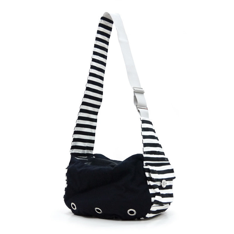 SOFT SLING BAG BLACK DOG CARRIER, Carriers - Bones Bizzness