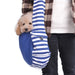 SOFT SLING BAG BLUE DOG CARRIER, Carriers - Bones Bizzness