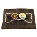 SOGGY DOGGY DOG DOORMAT CHOCOLATE W/ OATMEAL BONE, Rugs - Bones Bizzness