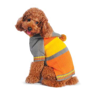 SPORTY POMPOM DOG SWEATER,  - Bones Bizzness