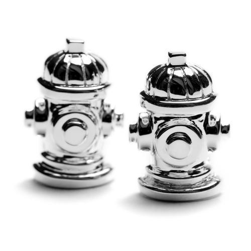 STERLING SILVER FIRE HYDRANT EARRINGS