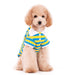 STRIPE POLO SHIRT YELLOW/BLUE, Shirts Tanks & Tees - Bones Bizzness