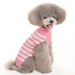 PINK STRIPY LOVER DOG SWEATER, Sweaters - Bones Bizzness