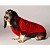 RED CABLE KNIT DOG SWEATER - Bones Bizzness