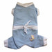 BABY SNUGGLE SUIT BLUE DOG JUMPER, Pajamas - Bones Bizzness