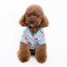 TROPICAL ISLAND DOG SHIRT BLUE, Shirts Tanks & Tees - Bones Bizzness