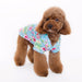 TROPICAL ISLAND DOG SHIRT BLUE, Shirts Tanks & Tees - Bones Bizzness