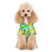 TROPICAL ISLAND DOG SHIRT GREEN, Shirts Tanks & Tees - Bones Bizzness