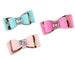 SWAROVSKI CRYSTAL TWO-TONE BIG BOW DOG HAIR BOWS, HAIR BOW - Bones Bizzness