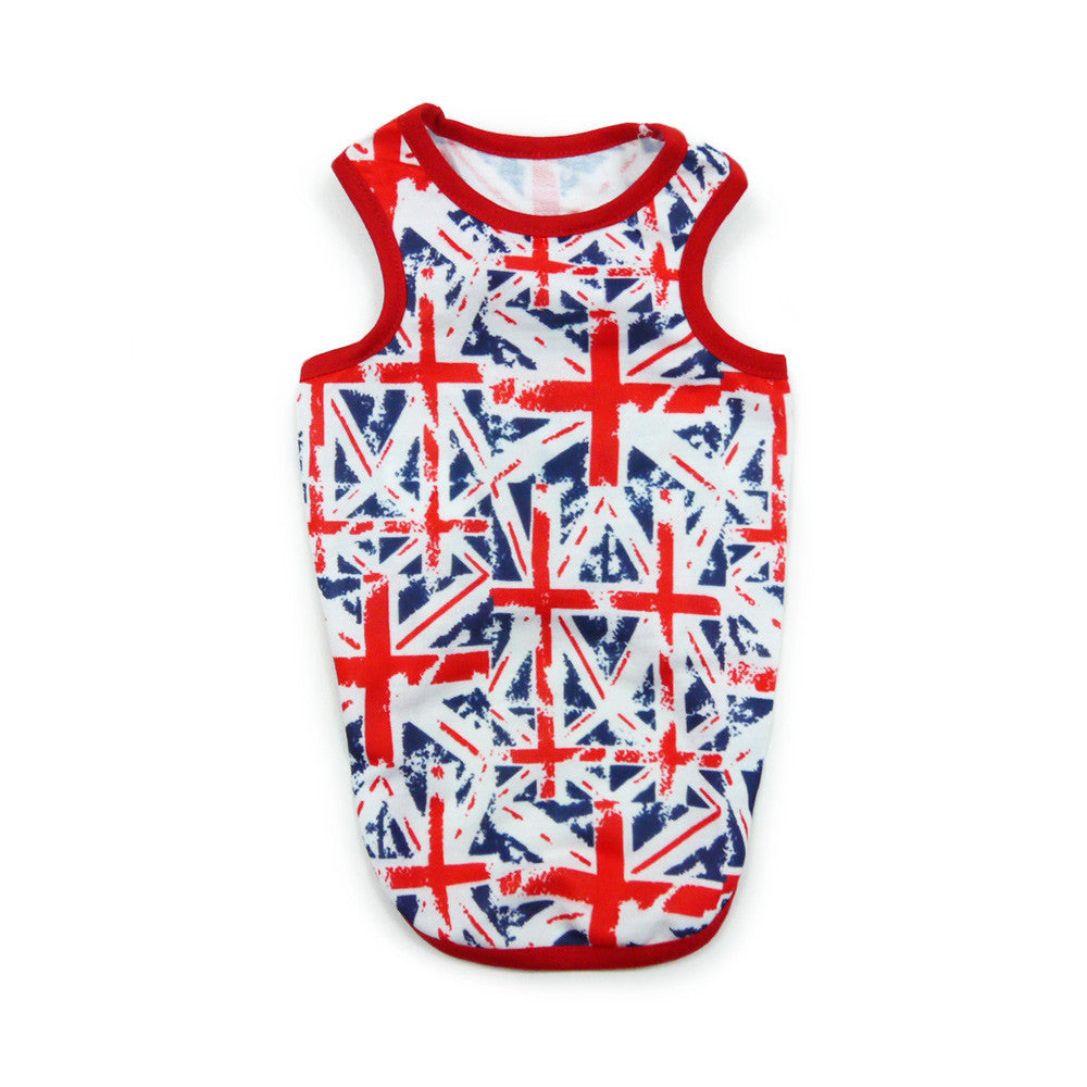 UNION JACK DOG TEE, Shirts Tanks & Tees - Bones Bizzness